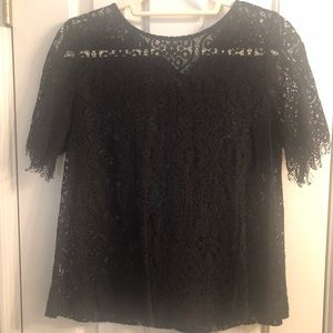 LOFT lace shirt